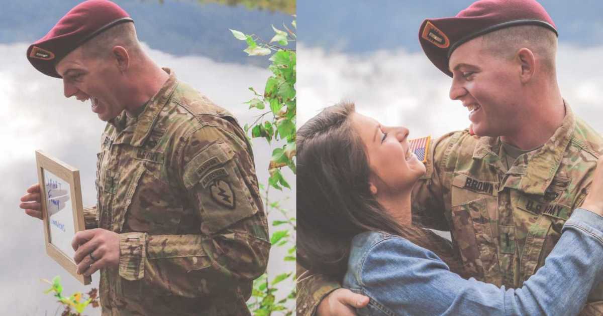 ‘It felt like the longest 3 days of my life, keeping the secret from him.’: After miscarriage, woman surprises Army husband with pregnancy before his deployment