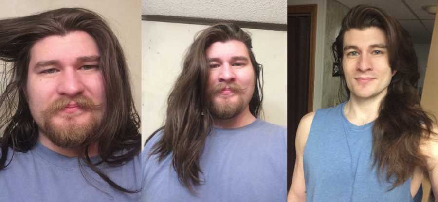 Collage of man before and after weight loss 