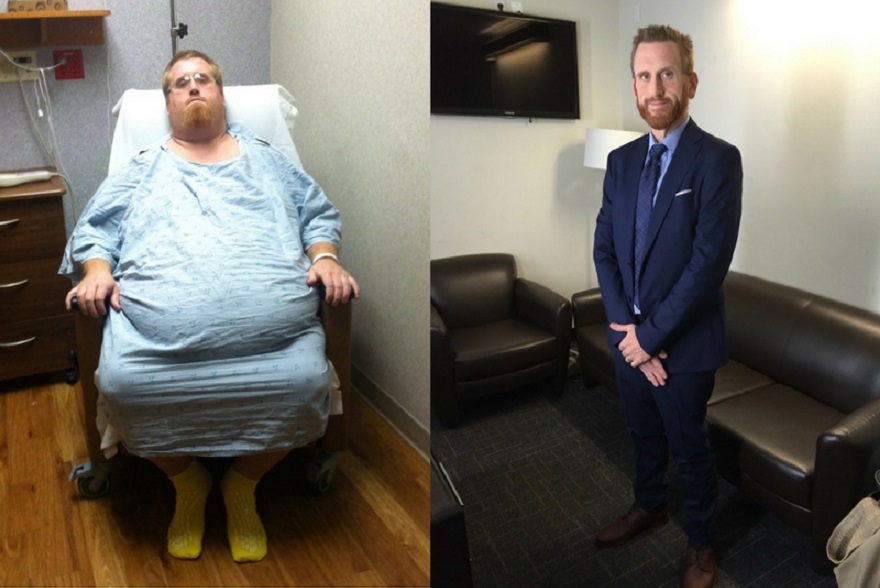 I knew I was going to die.: 500-pound man loses a 