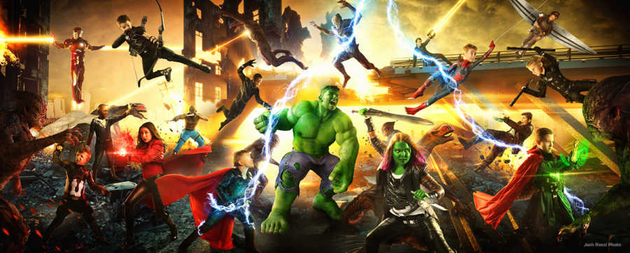 Avengers superhero poster