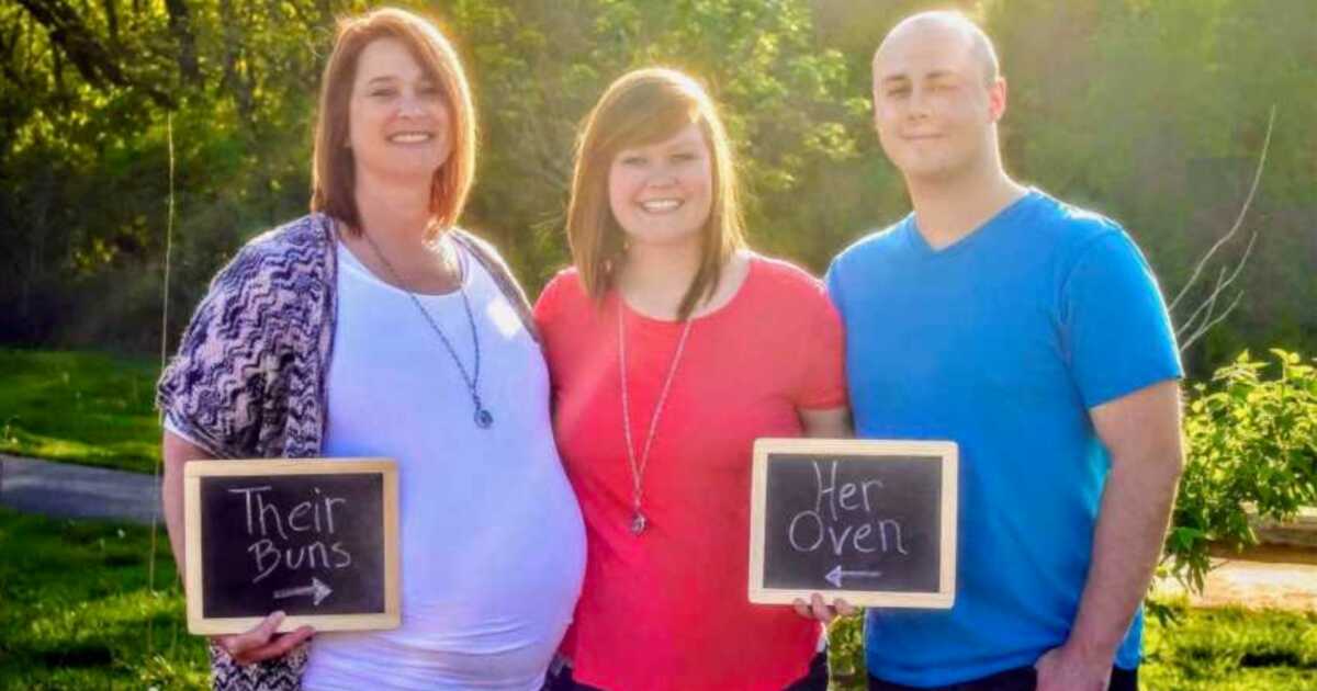 ‘They just placed our children inside of my mother.’: Mom is ‘blessed’ to be surrogate for cancer-stricken daughter’s twins