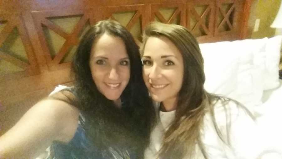 Mom smiles in selfie with daughter who overdosed and overcame drug addiction
