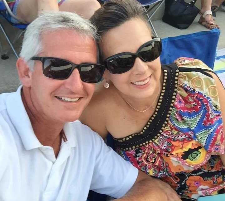 Wife who recovered from car accident and memory loss smile in selfie with husband