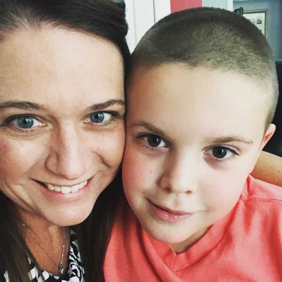 Mother who gets asked if her son will ever speak smiles in selfie with autistic son