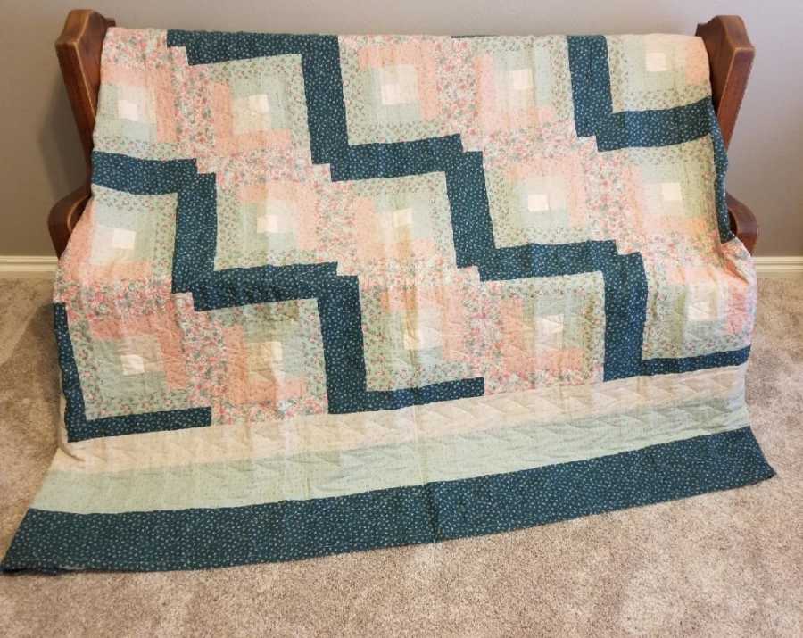 25 year old quilt that holds lots of memories for family