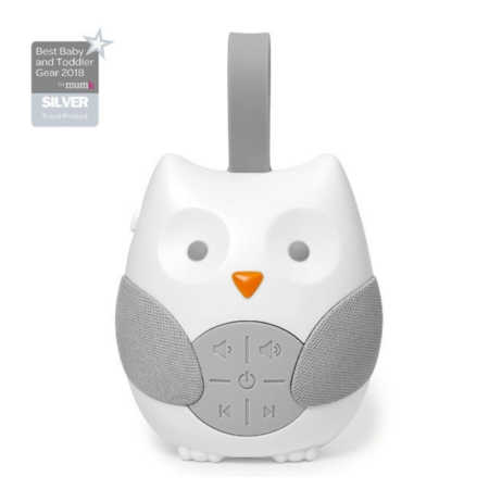 Skip Hop Stroll & Go Portable Baby Soother and Sound Machine, Owl