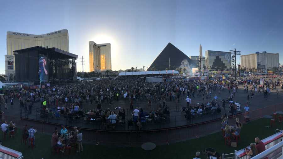 Country music festival in Las Vegas where there was a shooting