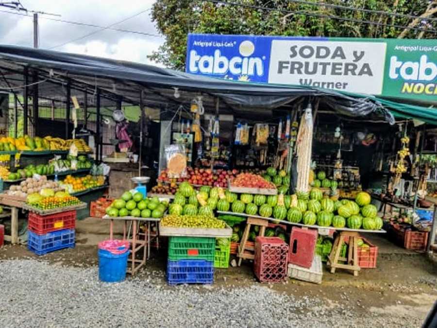 Farmers market in San Jose, Costa Rica