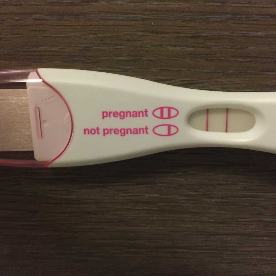 postive pregnancy test prenatal vitamins