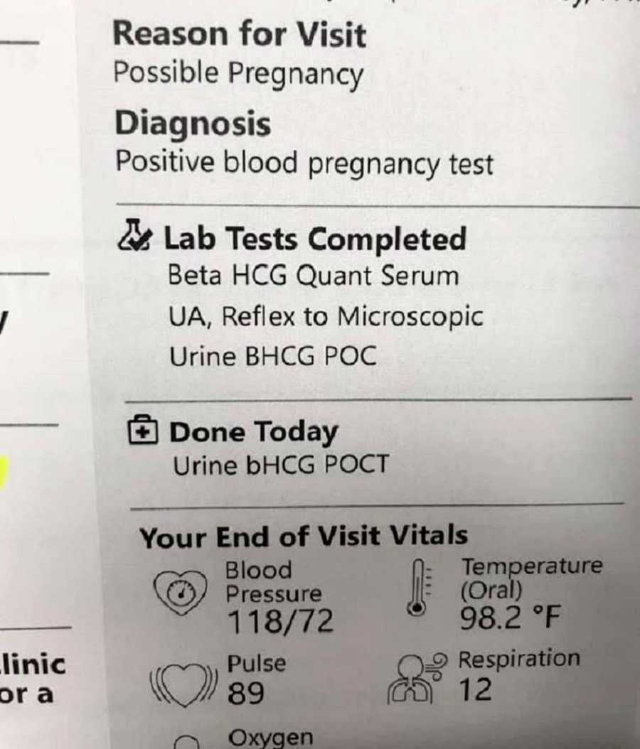 Positive Pregnancy Blood Test Results Template 2011 2 Vrogue co