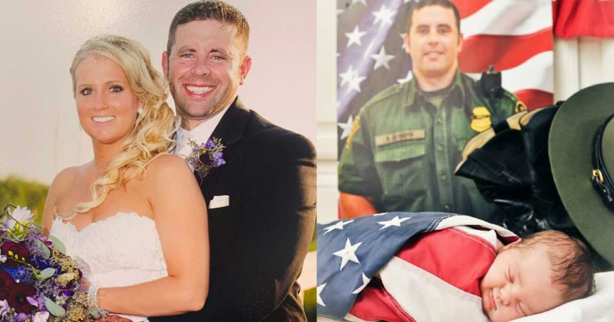 ‘Scott, a 30-year-old picture of health, was on the Treadmill before work. The cleaning lady found him.’: Woman loses Border Patrol Agent husband to sudden heart attack, finds new partner who ‘allows me to love 2 men at the same time’
