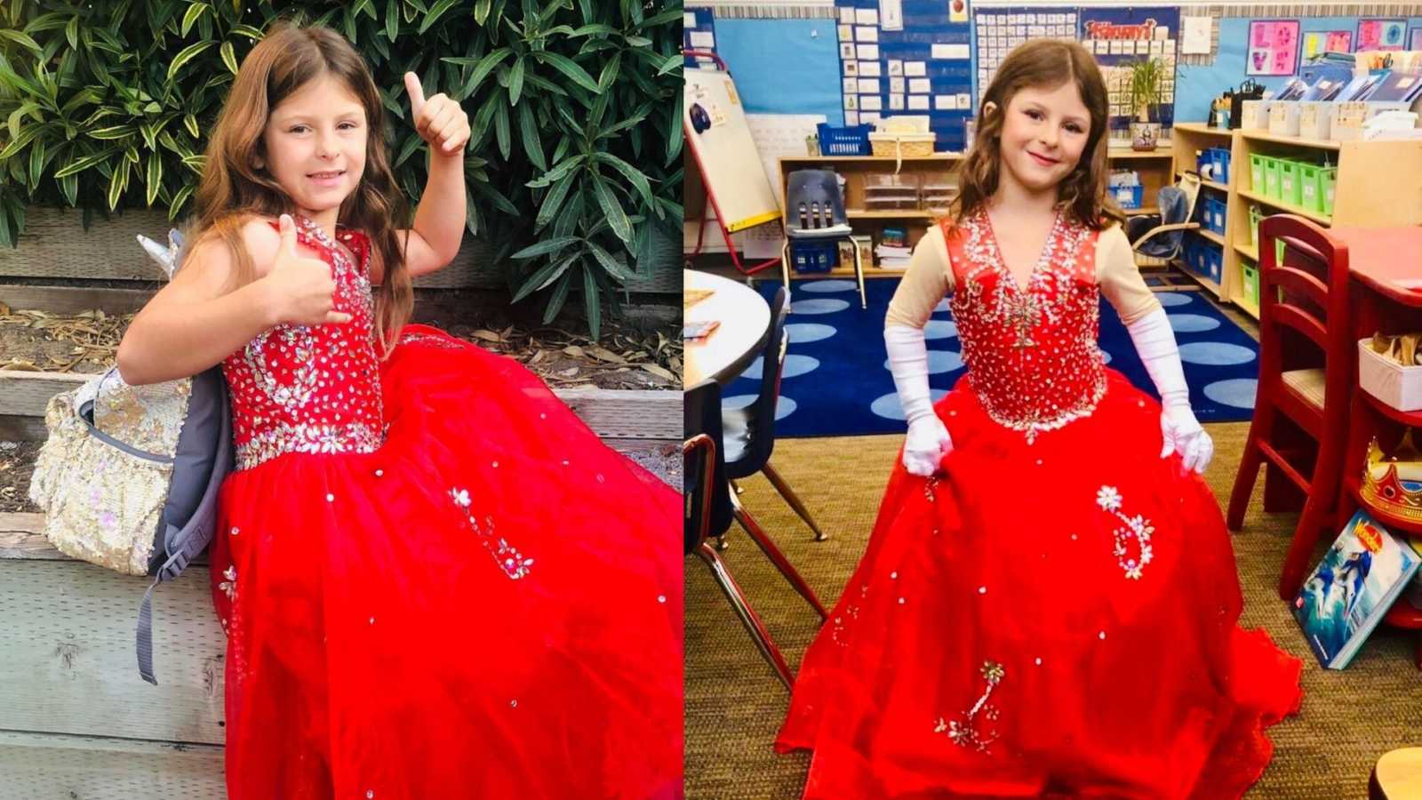 red dress for 10 year old