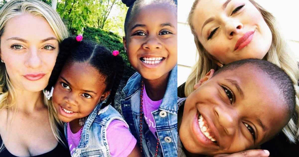 'Why didn't you adopt your own kind?' They're African ...