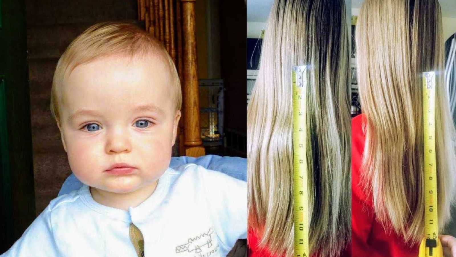 What are you doing in the boy's bathroom? You look like a girl!' The longer  it got, the more judgemental others got.': Boy grows hair to donate to kids  in need, 'Heart,