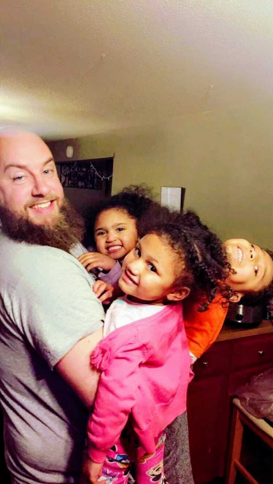 ‘I like you around my mommy because you don’t yell at her.’ The judge thanked him for stepping up. I couldn’t hold back my tears.’: Woman marries ‘fairy tale’ man after abusive relationship, new husband adopts her 3 kids 5