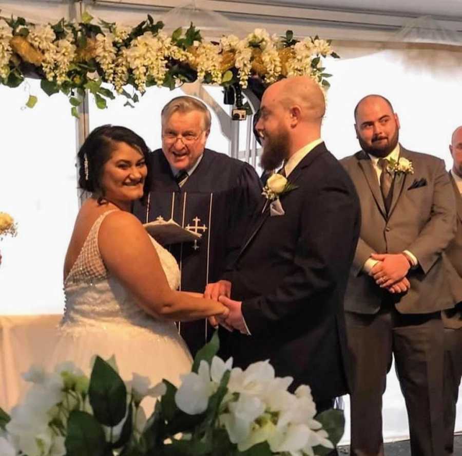 ‘I like you around my mommy because you don’t yell at her.’ The judge thanked him for stepping up. I couldn’t hold back my tears.’: Woman marries ‘fairy tale’ man after abusive relationship, new husband adopts her 3 kids 8