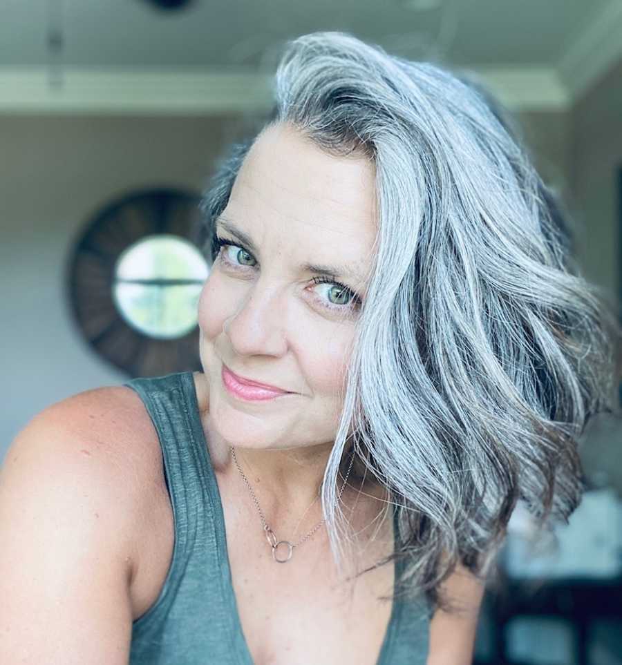 ‘Mom! You have gray hair!’ I’d pluck them. I believed my best days had ...