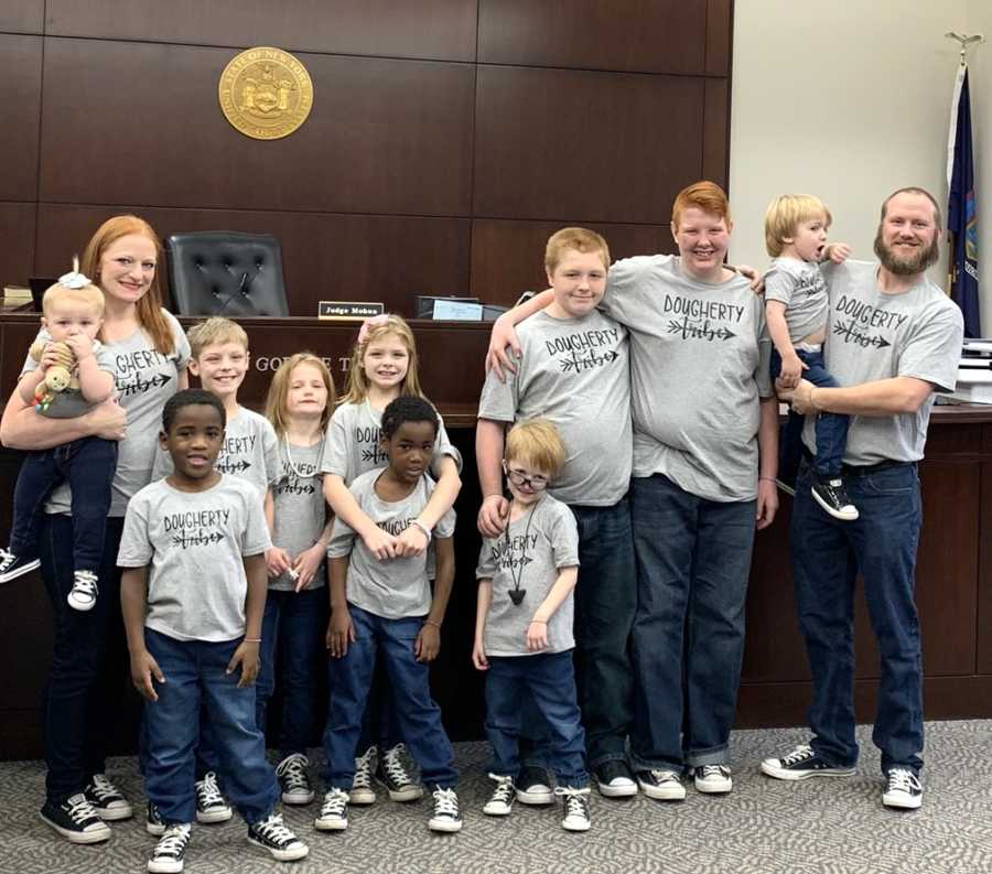 ‘Any chance you’re interested in adopting a redhead?’ We went from 0 to 3 kids. Two weeks later, we were pregnant.’: Couple battling infertility become parents to 10 after miracle pregnancies, adoption 11
