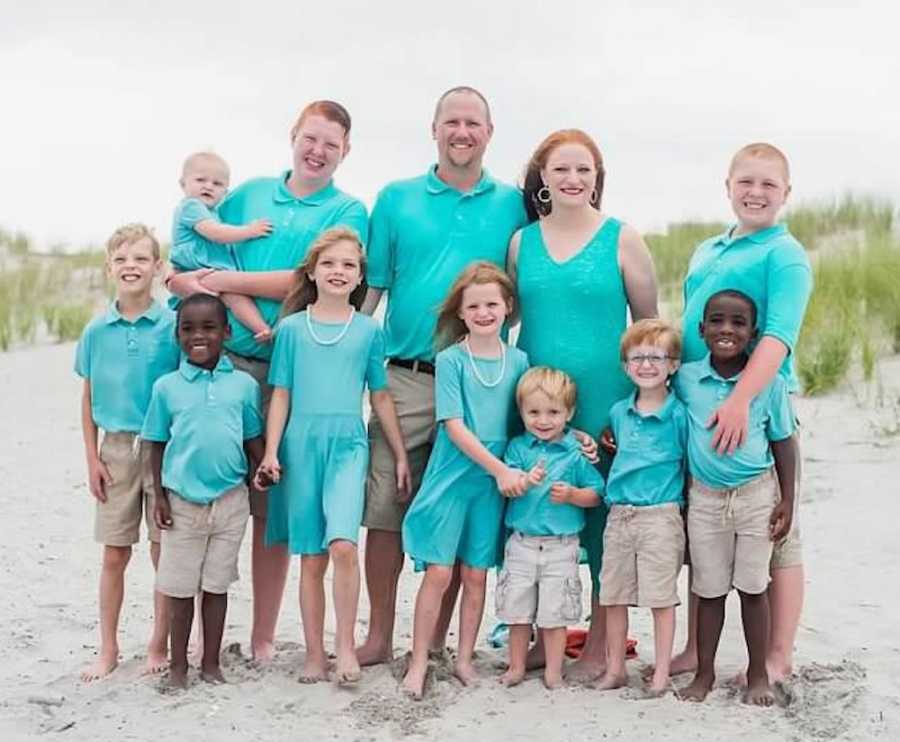 ‘Any chance you’re interested in adopting a redhead?’ We went from 0 to 3 kids. Two weeks later, we were pregnant.’: Couple battling infertility become parents to 10 after miracle pregnancies, adoption 13
