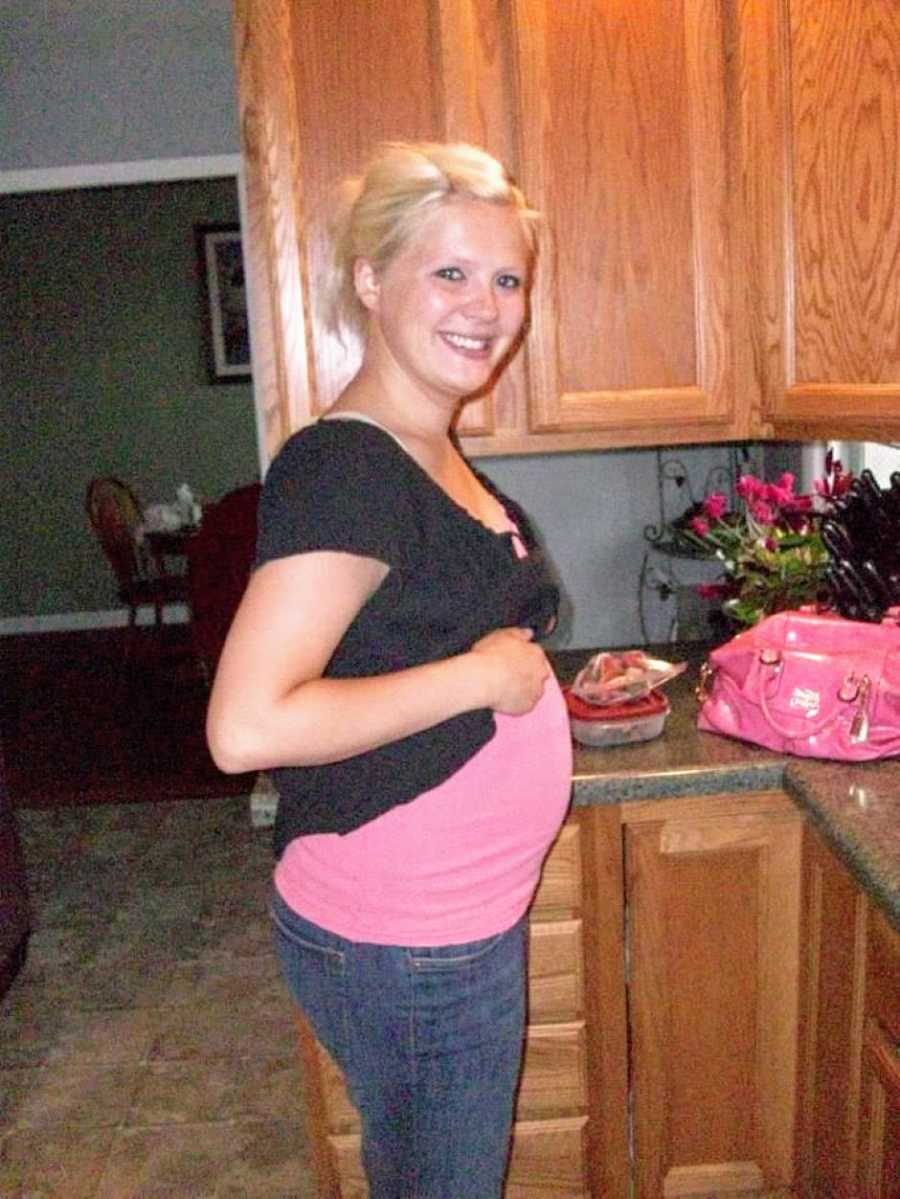 pregnant belly