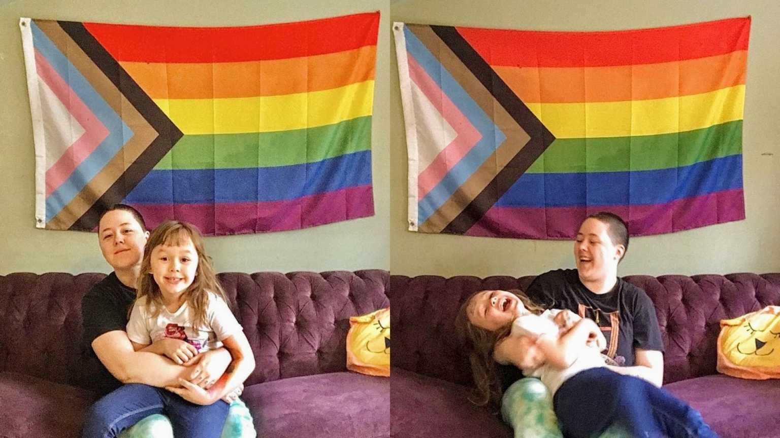 ‘My mom is a THEY, not a boy or a girl.’ Nonbinary parent celebrates