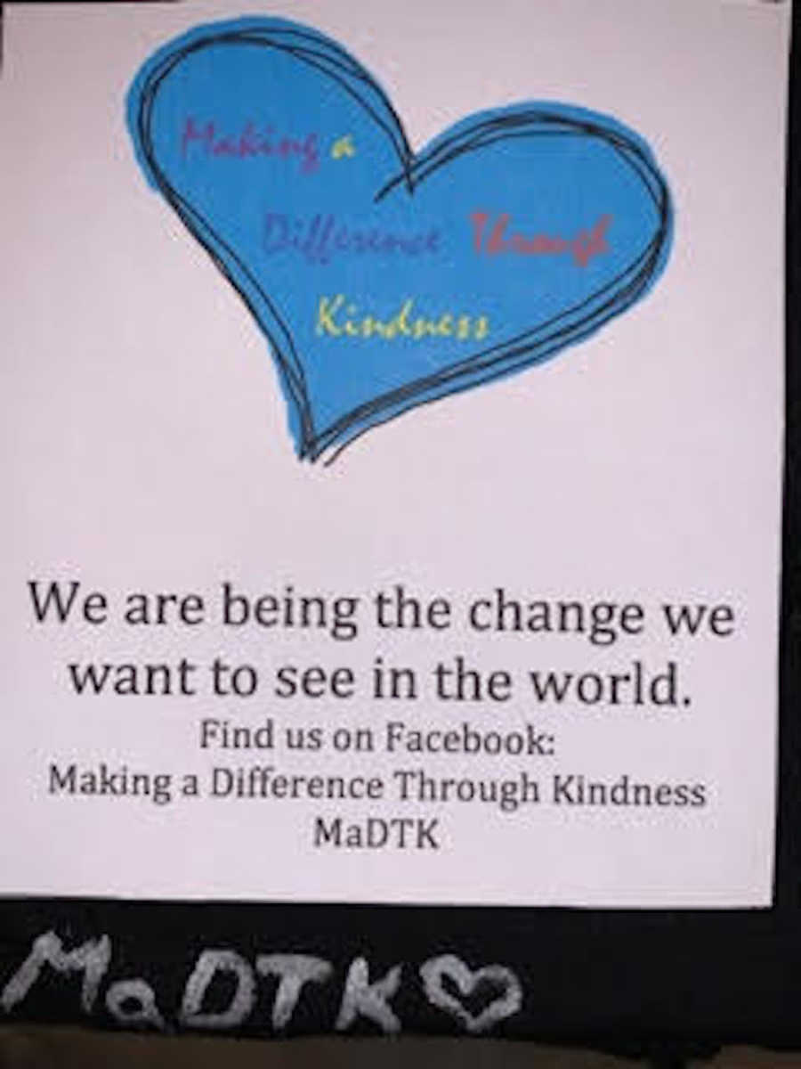 making a difference through kindness