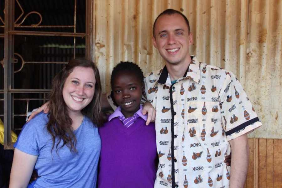 couple with a young girl