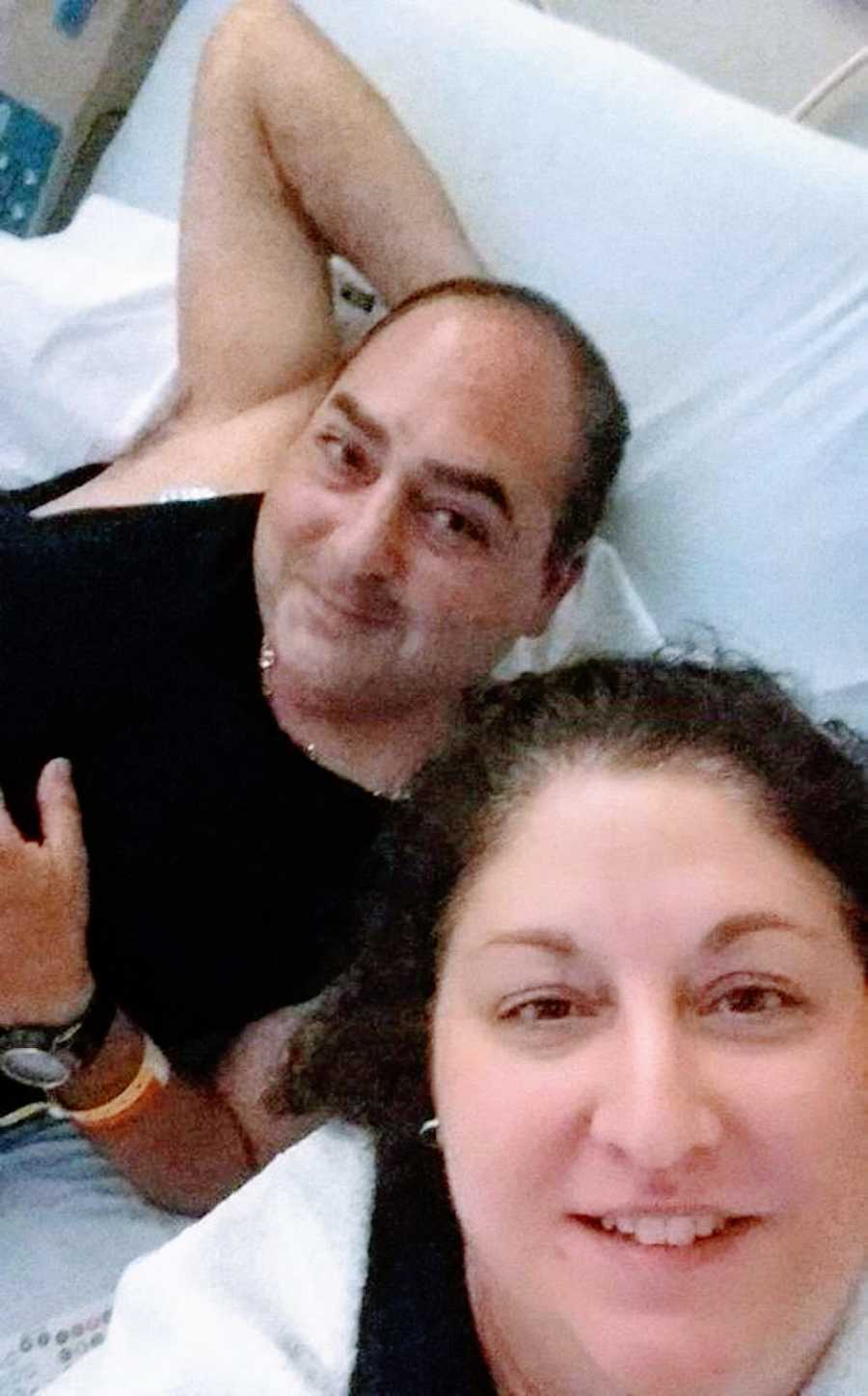 Couple take selfie together after husband gets diagnosed with Auto-Brewery syndrome