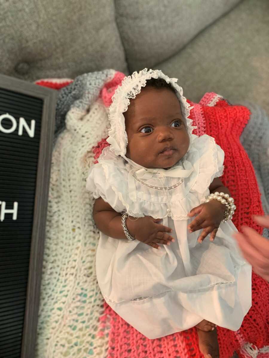 baby girl christening