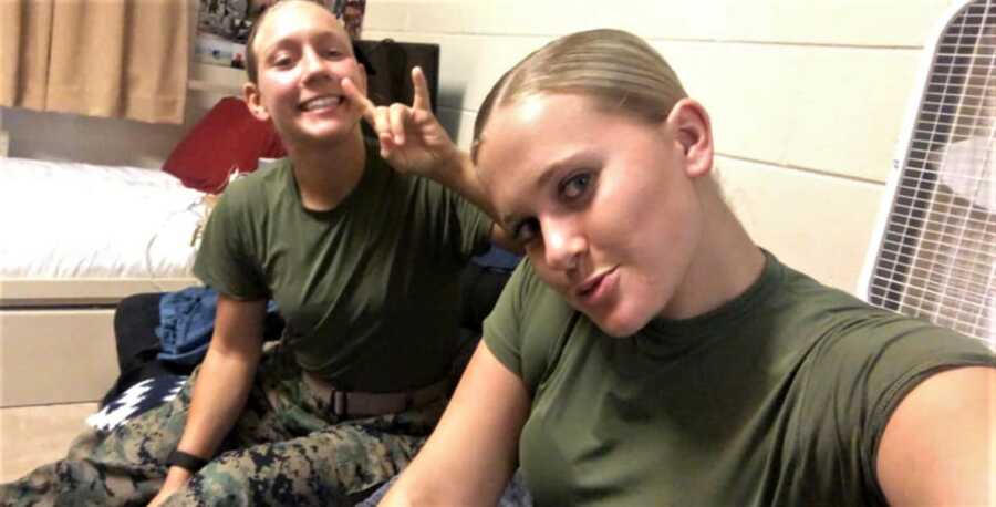 Marines together