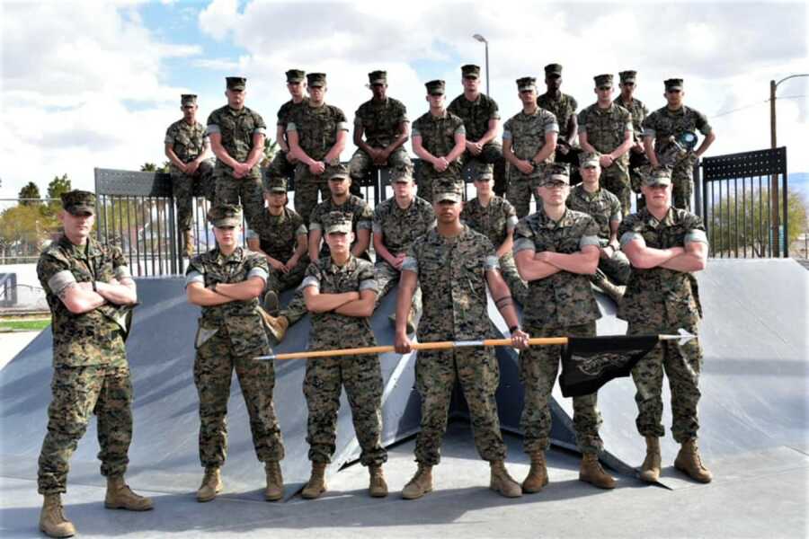 Marines together