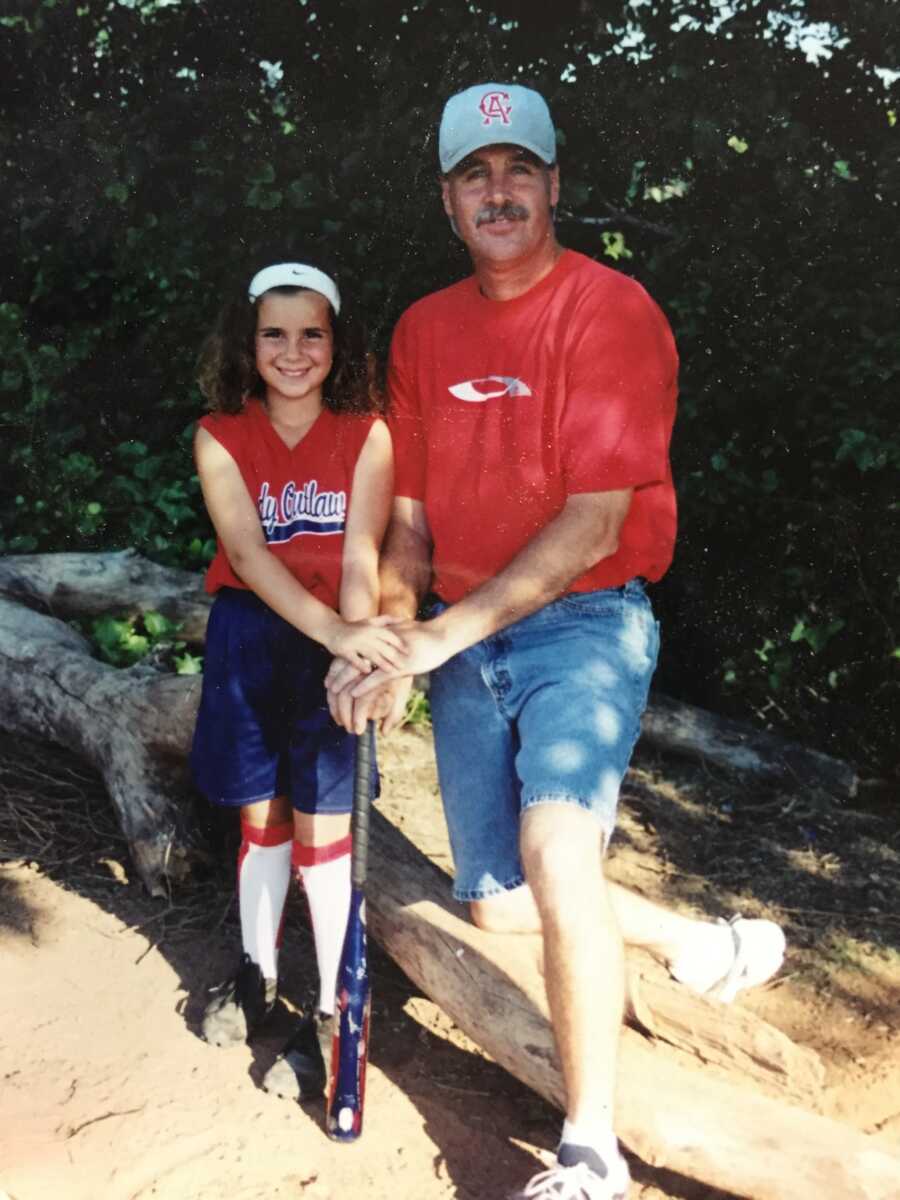 dad and daughter