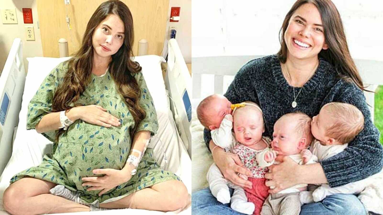 After Adopting 4 Siblings, Woman Who Didn't Think She Could Get Pregnant Births Miracle Quadruplets – Love What Matters