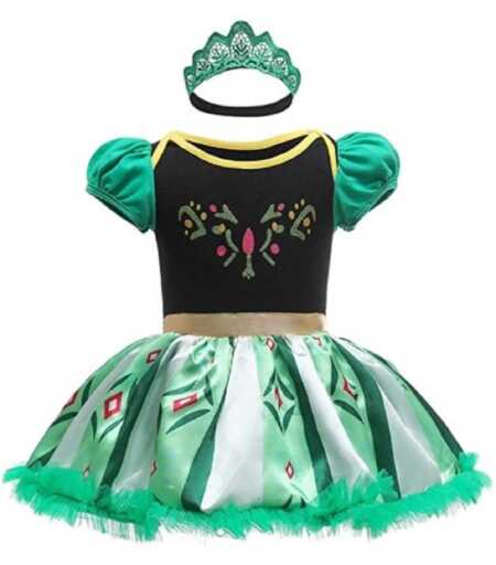 Baby Princess Anna costume from Disney's Frozen. 