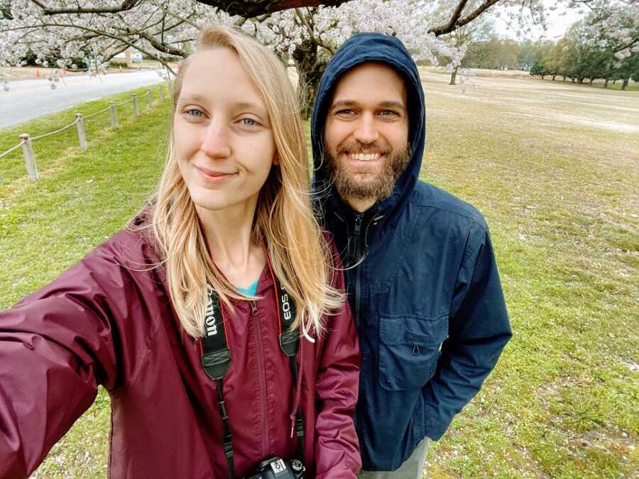 A woman with anorexia and her husband