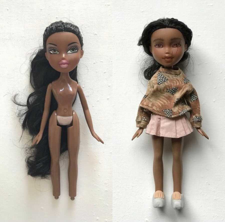 another doll that is representing diversity