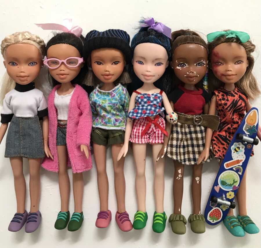 diversity dolls wife made herself
