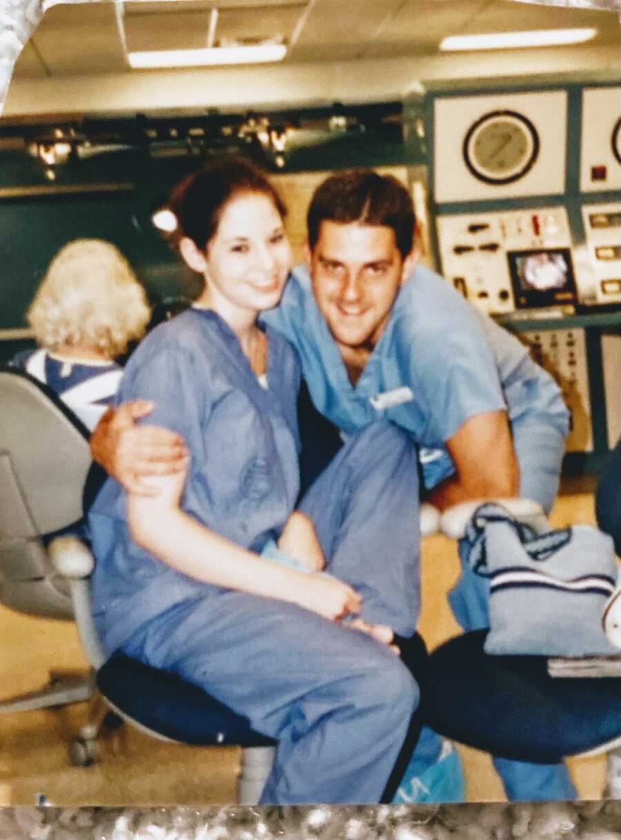 woman preparing for surgery in hospital