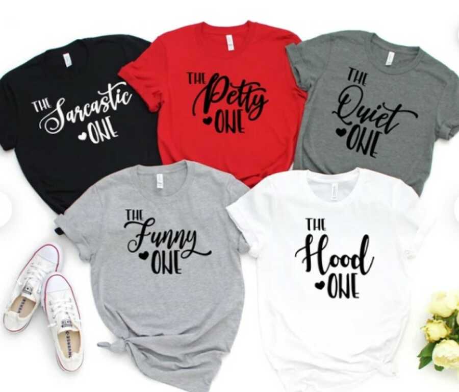 personalized t-shirts as gifts