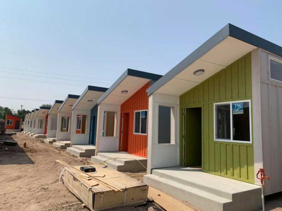 the new homes for a community 