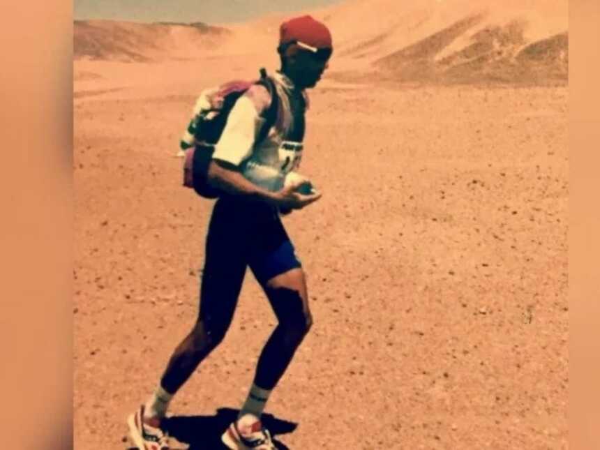 runner who got lost in the desert