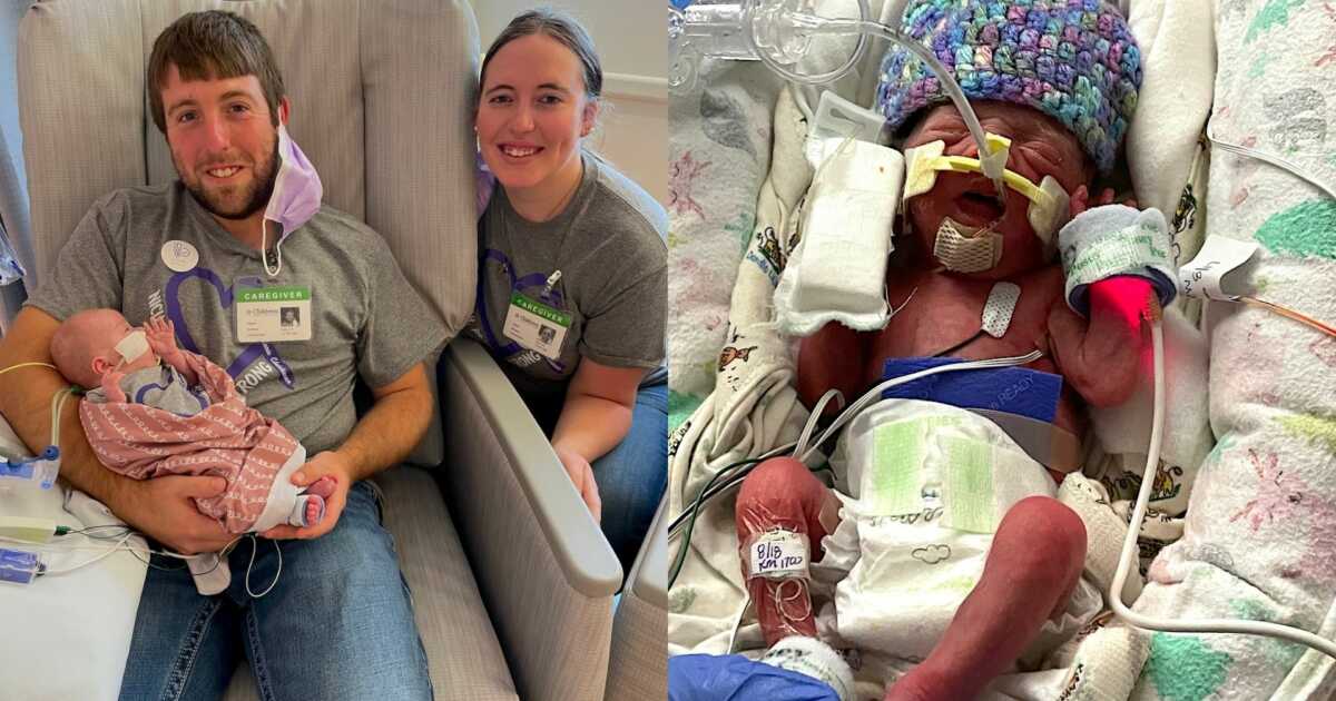 She was almost not human with see through skin, so small she'd fit in the palms of our hands.': Mom shares surprise pregnancy, micro-preemie's NICU journey – Love What Matters