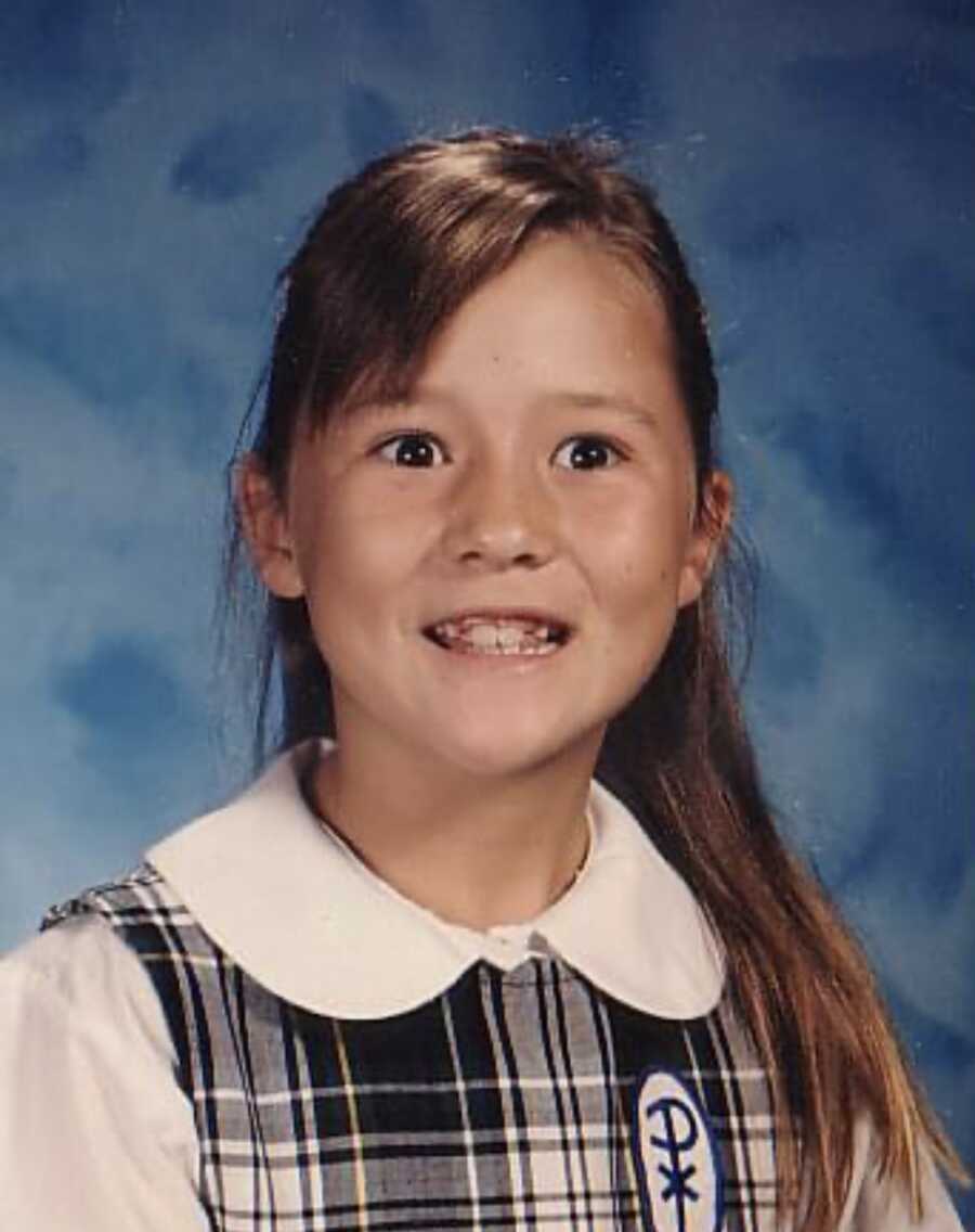 girl's school picture