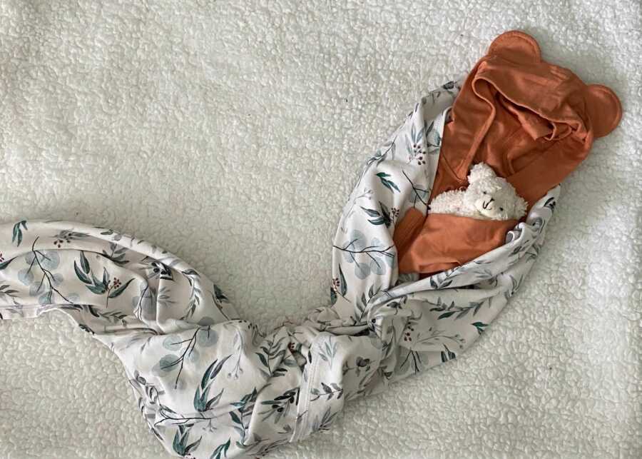 the swaddle the baby never made home in