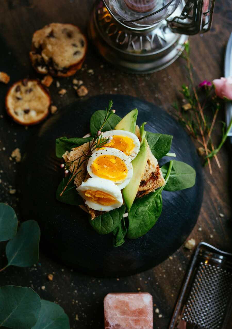 plate of food that is good for fueling your body