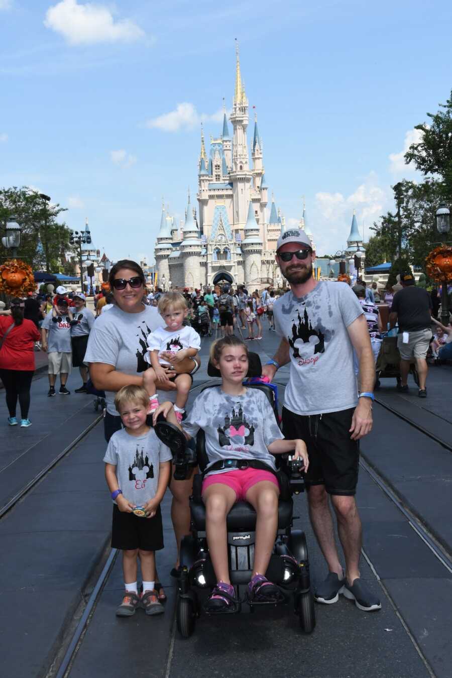 family at Disney 