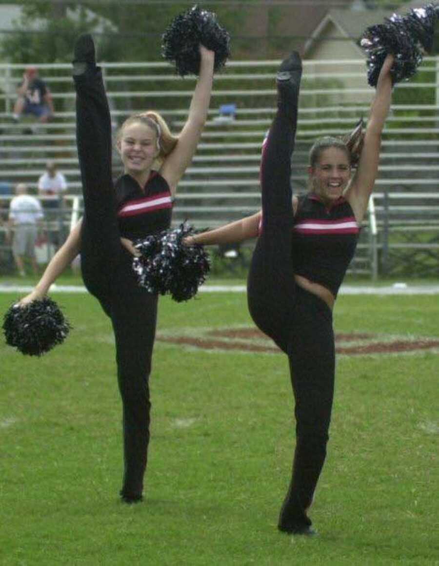 teen before accident doing dance