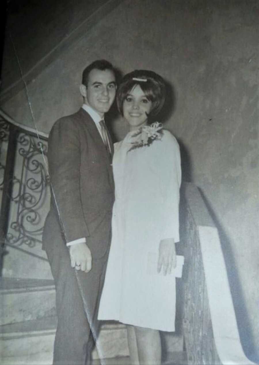 parents when they first got marries