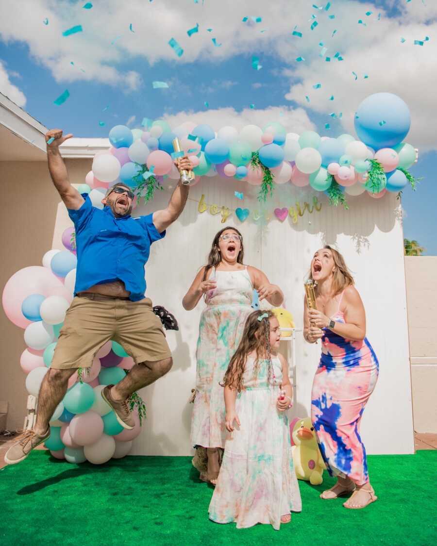 gender reveal party for baby boy