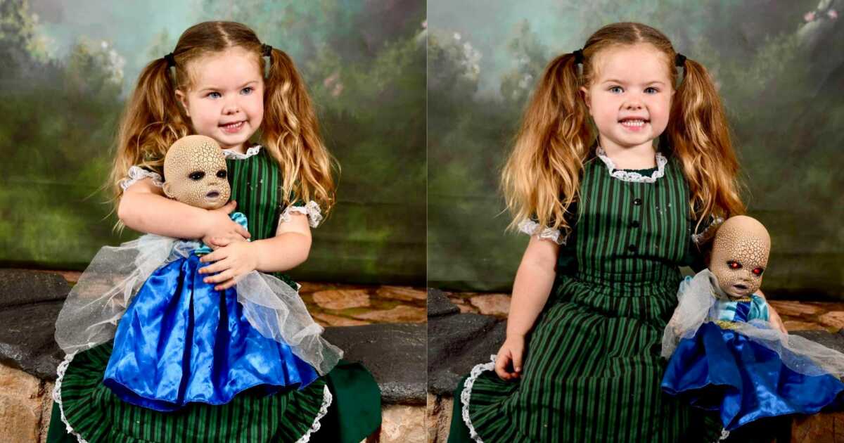 Meet This Season’s Spooky Queen 3YearOld Obsessed With Creepy Doll
